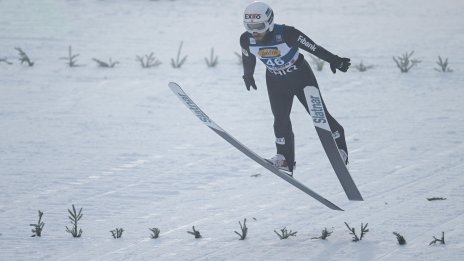Историческо постижение на Зографски, с подиум в Световната купа по ски скок