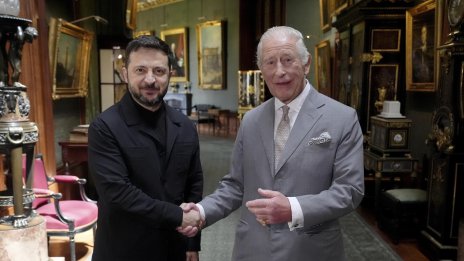 Зеленски се срещна с крал Чарлз III