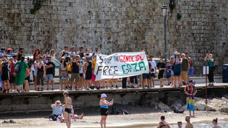 Протести срещу израелските туристи в Гърция