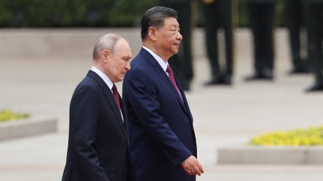 Си посрещна Путин в Голямата зала на народа в Пекин