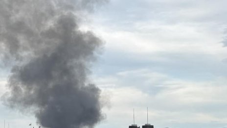 Пожар гори в хотел в Слънчев бряг