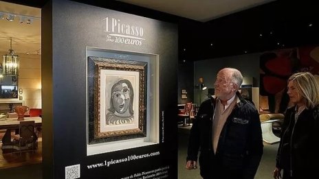 Портрет от Пикасо ще бъде спечелен срещу 100 евро