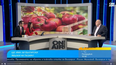 Тежка година за родните плодове, следващия месец няма да има български ябълки