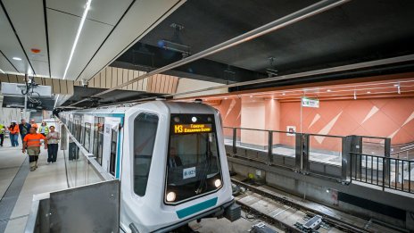 Трите нови метростанции по Линия 3 отварят за пътници на 14 август