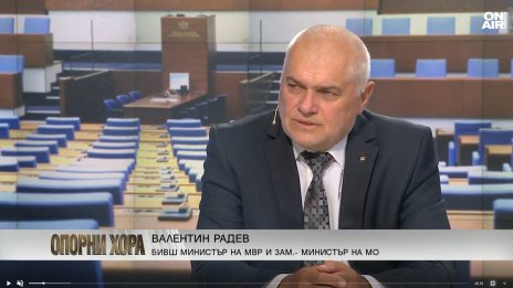 Валентин Радев за побоя над МВР шефа: Става въпрос за възпитание