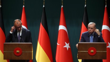 Ердоган към Мерц: Германия не вижда ли израелски геноцид в Газа?