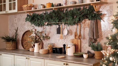 10 идеи за коледен декор на кухнята