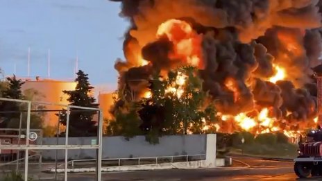 Украинска атака е повредила пристанище в Новоросийск 