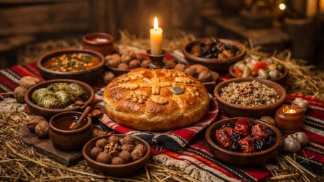 Семейството се събира на Бъдни вечер в очакване на Рождество Христово