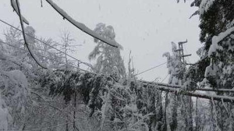 След снеговалежите: Все още има места без ток