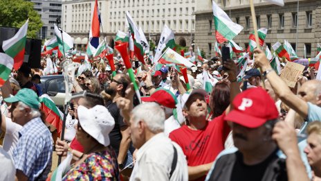 Поддръжници на "Възраждане" пак бранят българския лев на протести в цялата страна 