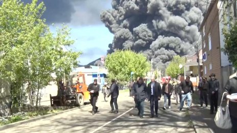 Нова украинска атака срещу Туапсе подпали терминал в руското пристанище