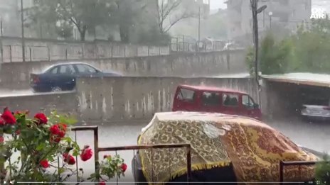 Градушка с големина на орех падна в няколко района