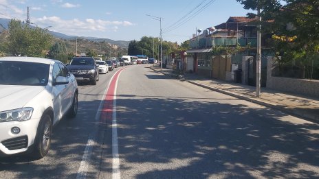 Пътят към Гърция: Пак тапа на Кресна, колите чакат на място повече от час