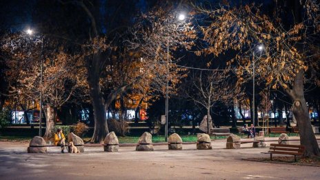 Ново осветление в столичния парк "Заимов"