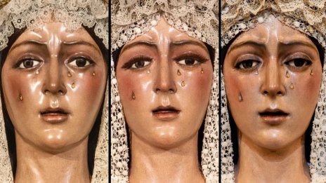 Потрес: Реставрираха статуя на Дева Мария, изглежда като след пластична операция