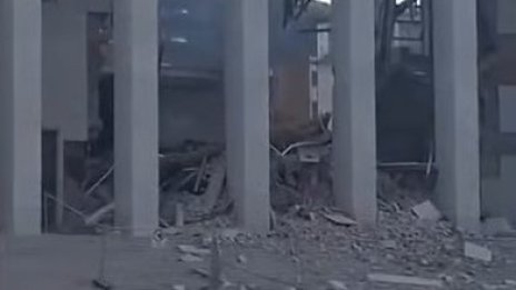 Срути се част от сградата на съдебната палата в италианския град Болцано 
