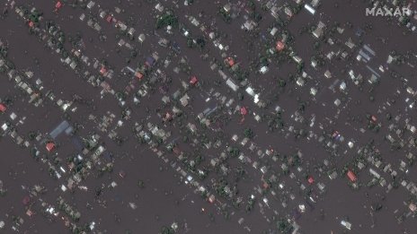 Военните доставят помощи с дрон в окупирания Олешки