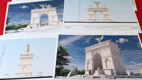 Триумфалната арка на Тръмп ще е 76 метра