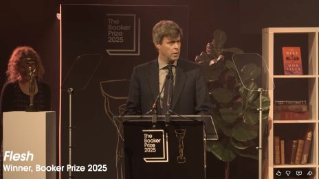 Наградата “Букър“ за 2025 г. печели “Плът“ на Дейвид Салай