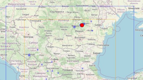 Земетресение от 4,7 разлюля района на Вранча в Румъния