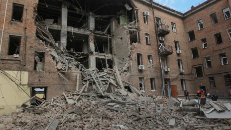 Робот влезе във фронтовата зона и спаси пенсионерка в Украйна ВИДЕО