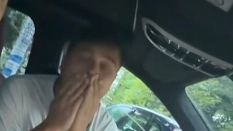Шофьор с условни присъди, но с райски газ зад волана в Пловдив ВИДЕО