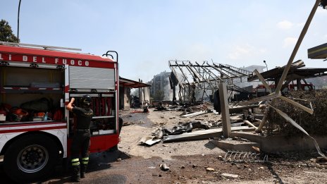 Ранените при взрива на бензиностанция в Рим са 45 души