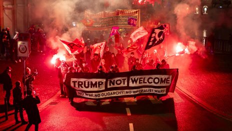 Протест в Цюрих: Тръмп не е добре дошъл в Швейцария