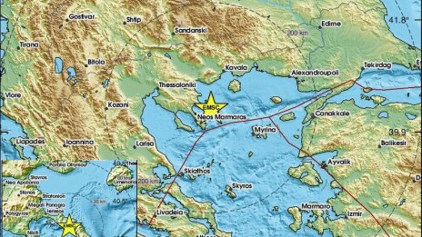Щети по манастири в Атон след труса в Гърция, свещеници го описват като "необичаен" ВИДЕО/СНИМКИ
