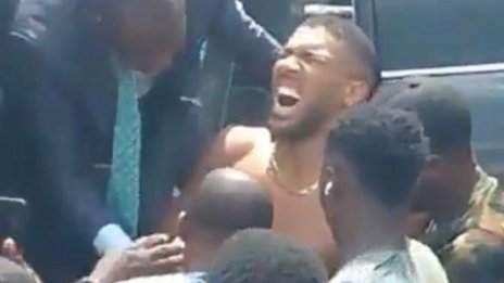 Антъни Джошуа е бил на сантиметри от смъртта