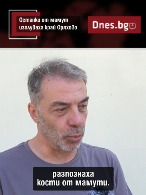 Откритите останки от мамут у нас предизвикаха сензация по света