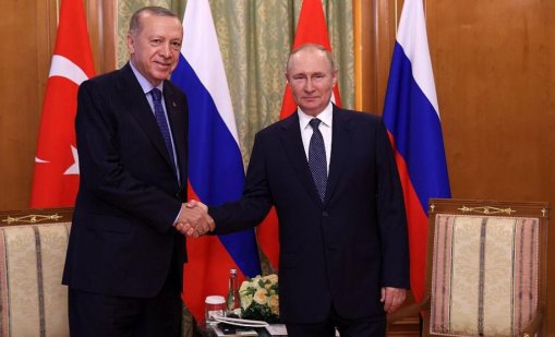 Ердоган и Путин обсъдиха сигурността на корабоплаването в Черно море