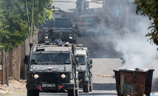 Еврейски заселници нападнаха палестински град на Западния бряг