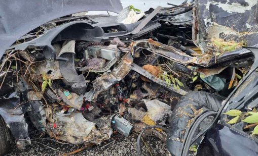 84-годишен шофьор пострада тежко при челен удар на пътя Русе - Кубрат 