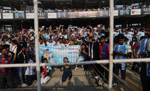 Посещението на Меси в Индия предизвика хаос