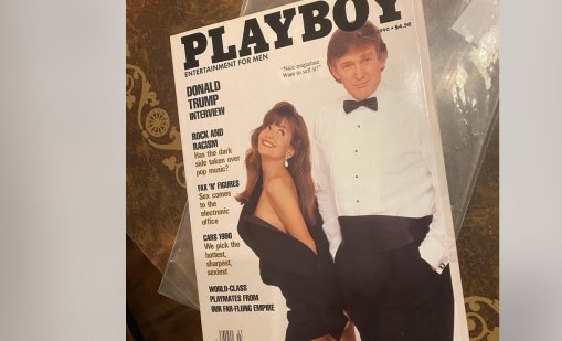 Ловец на изгодни покупки откри Playboy от 90-те с корица на Тръмп и "диво интервю" с него