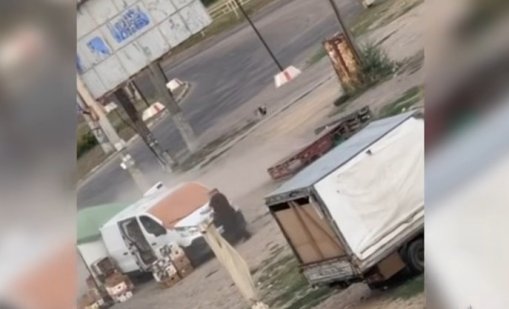 Смъртоносно видео: Дрон преследва мъж в Херсон, всичко свърши с взрив (+16)