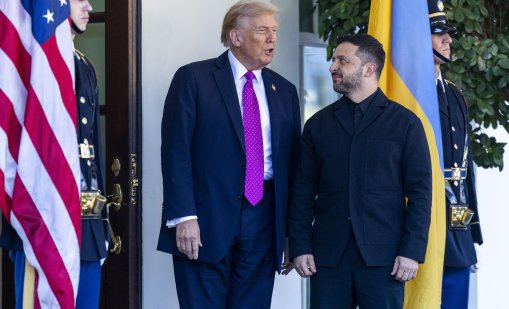 Зеленски пред "Гардиън": Всички по света се страхуват от Тръмп, ние сме приятели