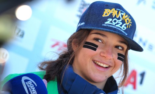 Елитът на сноуборда вдъхва кураж на Малена Замфирова