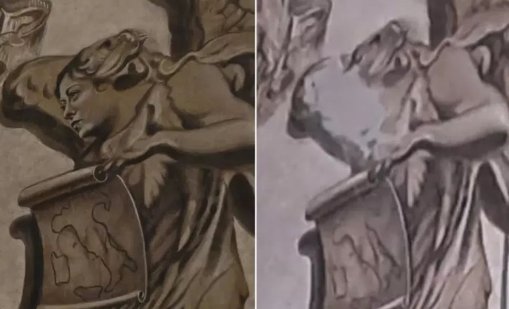 Замазаха лицето на Мелони от църковна фреска 