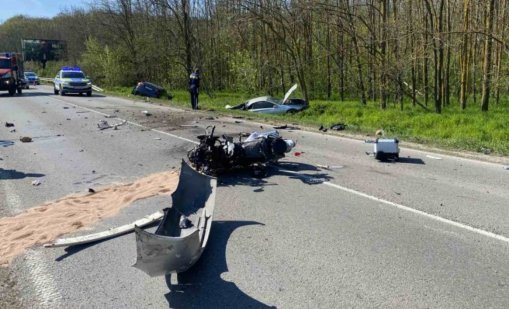 Моторист от Румъния е загинал, а петима са ранени при катастрофата край Цар Калоян