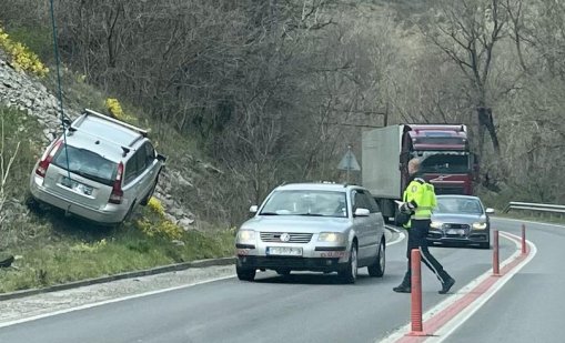 Зрелищна катастрофа в Кресненското дефиле
