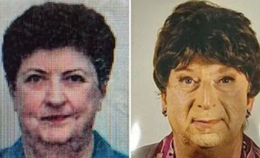 Мъж в Италия се преобличал като починалата си майка, за да взима пенсията й