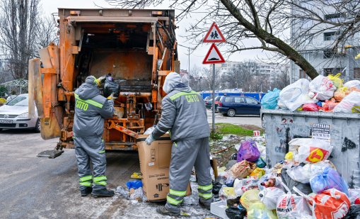 СО: Над 130 т боклук са извозени от районите "Слатина", "Подуене" и "Люлин"
