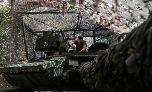 Украйна изчерпва танковете си