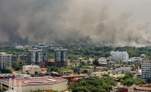 Президентът на Мексико призовава за спокойствие след убийството на Ел Менчо СНИМКИ
