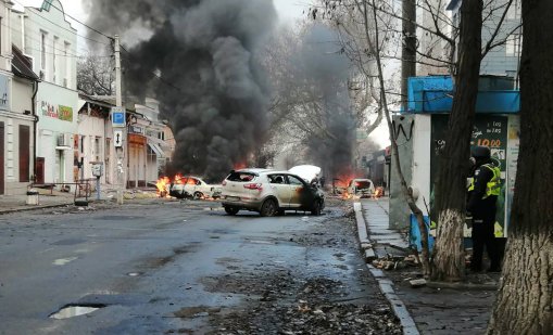 Украинско семейство бе убито при руски удар в Запорожка област