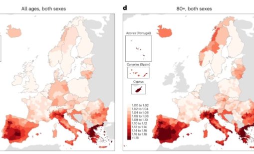 Новата карта на Европа разкрива тревожни данни за изменението на климата: Къде е България?
