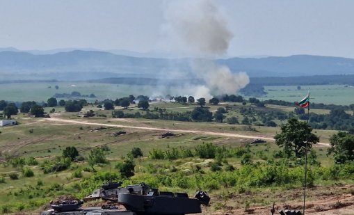 МО спира стрелбите заради опасност от пожари